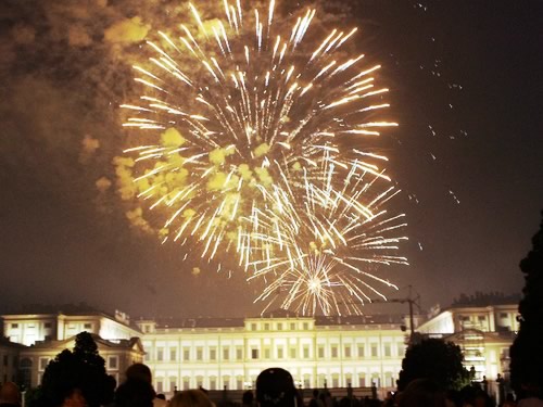 capodanno monza in piazza in centro storico foto